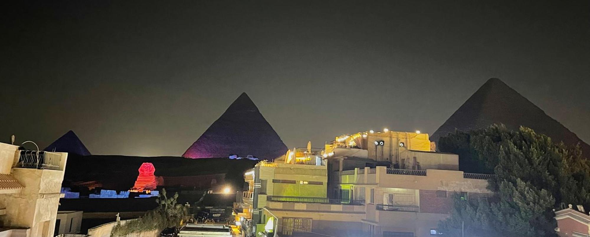 King Ali Pyramids View Inn Kafret el-Gabal Exterior foto