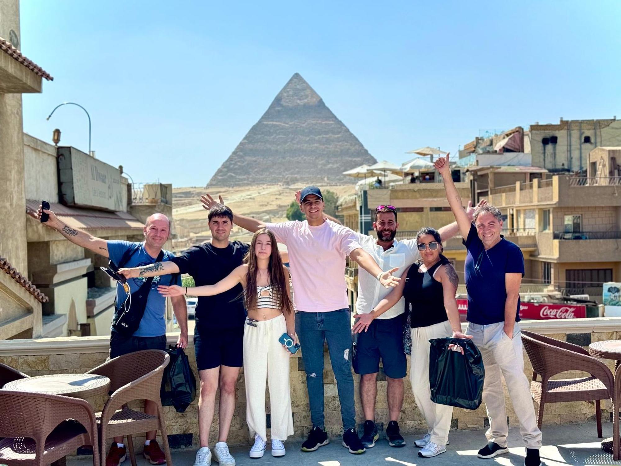 King Ali Pyramids View Inn Kafret el-Gabal Exterior foto